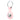 Zonabel Keyring Holder Compatible with Apple Airtag - Pink image