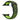 Zonabel 42/44/45mm Apple Watch Replacement Sport Strap - Black &amp; Green image 0