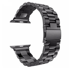 Zonabel 38/40/41mm Apple Watch Replacement Stainless Steel Strap - Black image 0