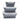 Home Guru Rectangular Collapsible Containers - 3 Pack image 1