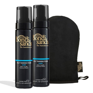 Bondi Sands Dark Self Tanning Foam Kit (2 x Dark Tanning Foam + 1 Mitt) image 0