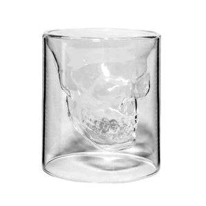 Kitchen Kult Skull Whiskey Tumbler / Espresso Glass - 150ml image 0
