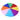 Bum Bum Baby Multicoloured Kids Play Parachute for Group Educational Play image 0